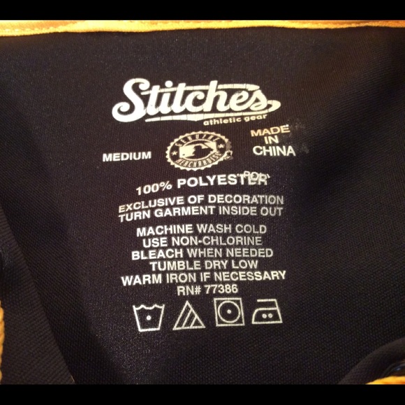 Pittsburgh Pirates Hoodie Mens size medium Stitches MLB Hoodie - Picture 6 of 7